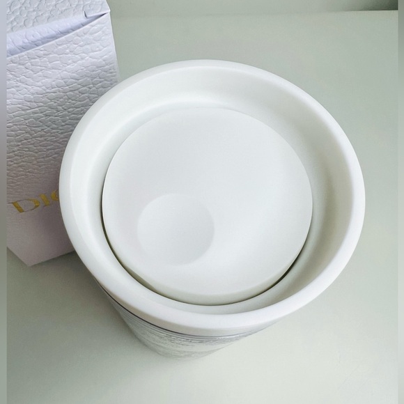 🌷 Christian Dior travel Flask (Cup) Toile de Jouy Pattern Insulated🌷 - Picture 3 of 7